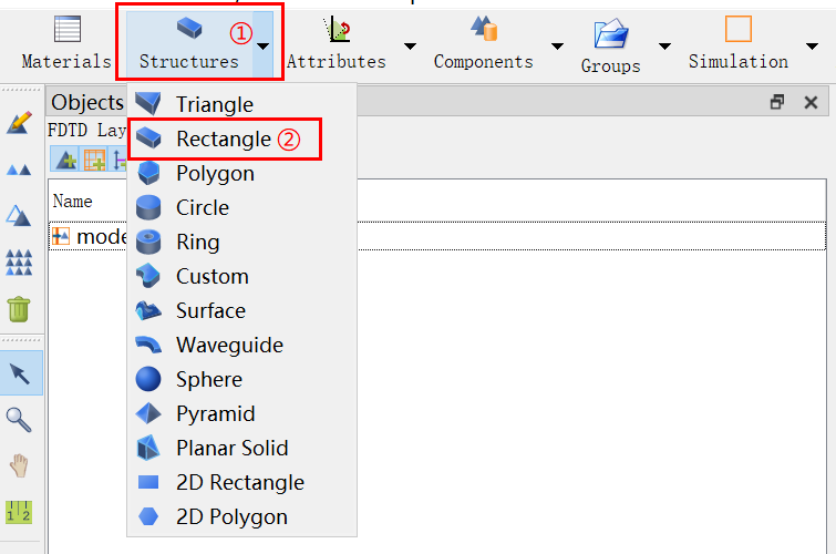 基于Lumerical FDTD Solutions 2020计算WO3/W薄膜的反射率的图5